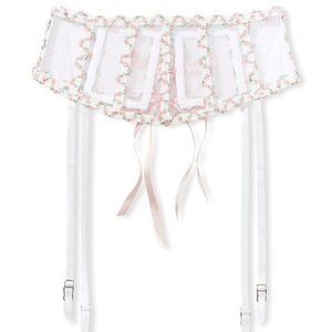 VS XS/S DREAM ANGELS Secret Garden Garter Belt Bride Bride-To-Be NWT